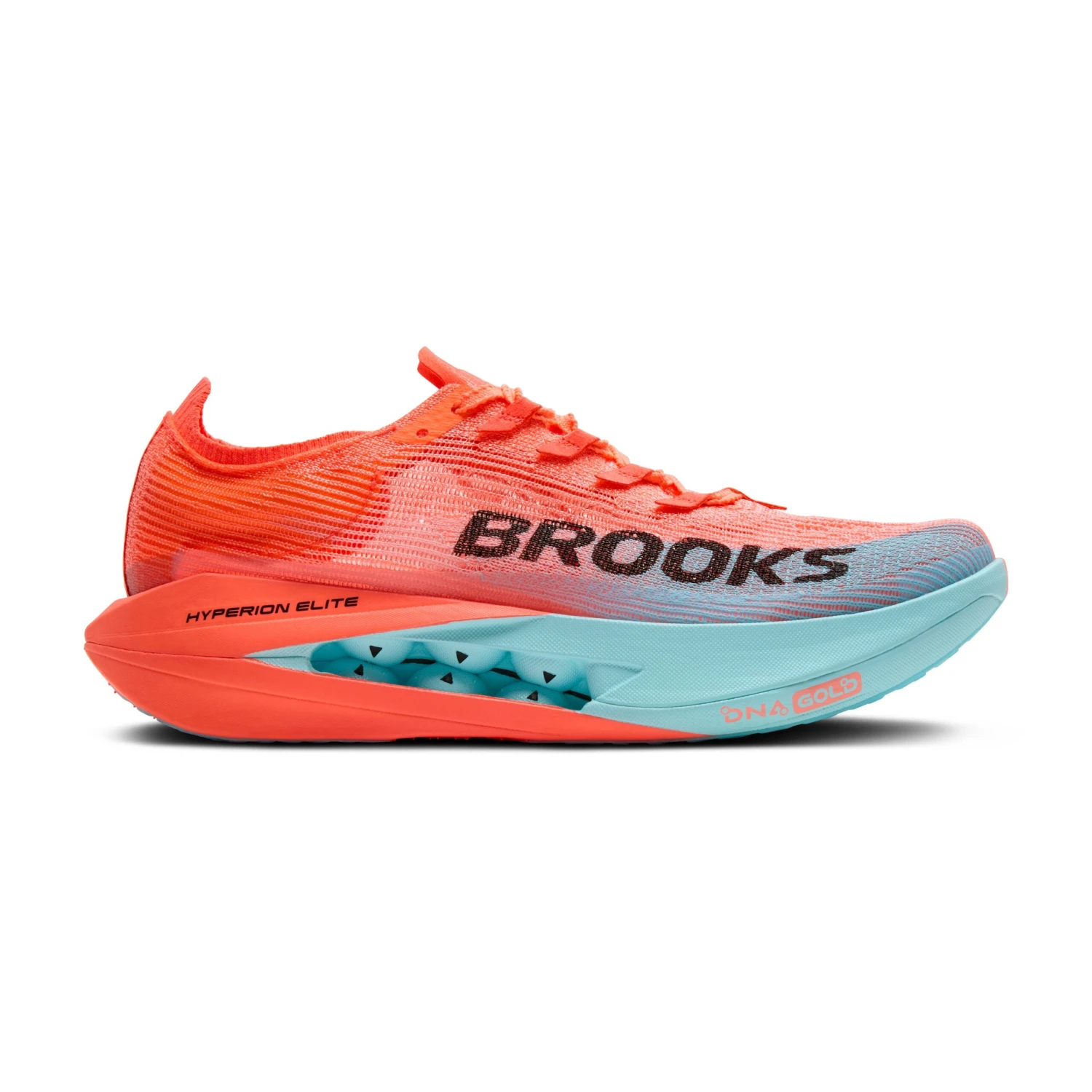 BROOKS Unisex Hyperion Elite 5 (681 - Pink Clay/Atomizer Blue) 1 BROOKS Unisex Hyperion Elite 5 (681 - Pink Clay/Atomizer Blue)