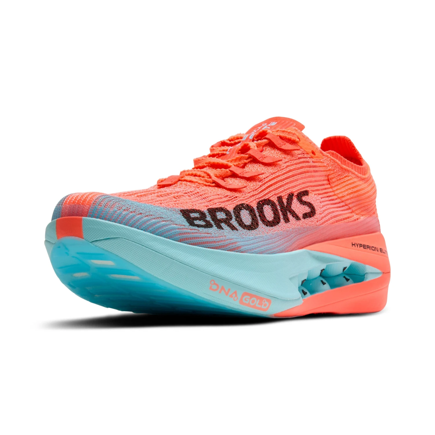 BROOKS Unisex Hyperion Elite 5 (681 - Pink Clay/Atomizer Blue) 3 BROOKS Unisex Hyperion Elite 5 (681 - Pink Clay/Atomizer Blue) - Image 3