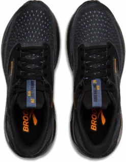 BROOKS Men's Adrenaline GTS 24 (076 - Black/Country Blue/Orange) -Shoes Fashion Store 110437 076 O Adrenaline GTS 24