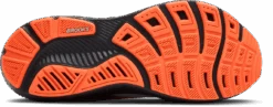 BROOKS Men's Ghost 17 (048 - Oyster Mushroom/Orange/Ebony) -Shoes Fashion Store 110442 048 S Ghost 17