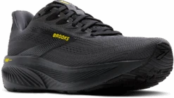 BROOKS Men's Ghost 17 (059 - Ebony/Black/Yellow) -Shoes Fashion Store 110442 059 A Ghost 17
