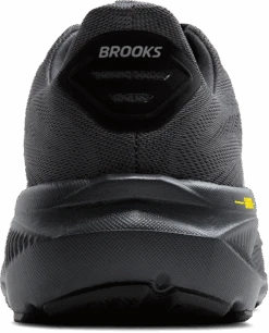 BROOKS Men's Ghost 17 (059 - Ebony/Black/Yellow) -Shoes Fashion Store 110442 059 H Ghost 17