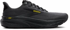 BROOKS Men's Ghost 17 (059 - Ebony/Black/Yellow)