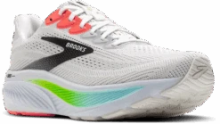 BROOKS Men's Ghost 17 (112 - White/Pink Clay/Gecko) -Shoes Fashion Store 110442 112 A Ghost 17