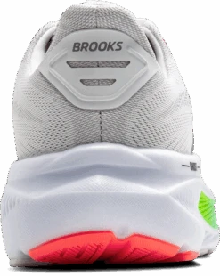 BROOKS Men's Ghost 17 (112 - White/Pink Clay/Gecko) -Shoes Fashion Store 110442 112 H Ghost 17