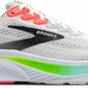 BROOKS Men's Ghost 17 (112 - White/Pink Clay/Gecko)
