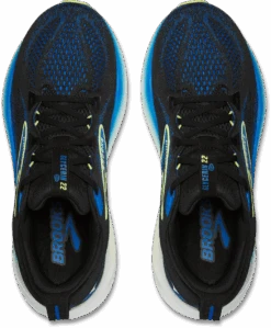 BROOKS Men's Glycerin 22 (002 - Black/Cobalt/Neo Yellow) -Shoes Fashion Store 110445 002 O Glycerin 22
