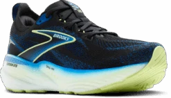 BROOKS Men's Glycerin GTS 22 (002 - Black/Cobalt/Neo Yellow) -Shoes Fashion Store 110446 002 A Glycerin GTS 22