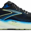 BROOKS Men's Glycerin GTS 22 (002 - Black/Cobalt/Neo Yellow)