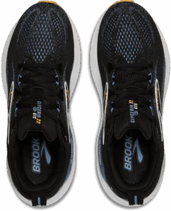 BROOKS Men's Glycerin GTS 22 (013 - Black/Countyr Blue/Orange Pop) -Shoes Fashion Store 110446 013 O Glycerin GTS 22