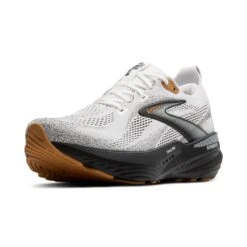 BROOKS Men's Glycerin GTS 22 (135 - White/Grey/Black) 8 BROOKS Men's Glycerin GTS 22 (135 - White/Grey/Black) -Shoes Fashion Store 110446 135 Z Glycerin GTS 22