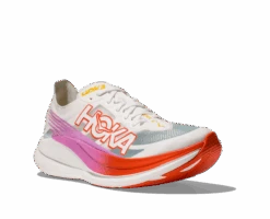 Hoka Unisex Rocket X 2 (FLV - Frost/Lava) -Shoes Fashion Store 1127927 FLV 6
