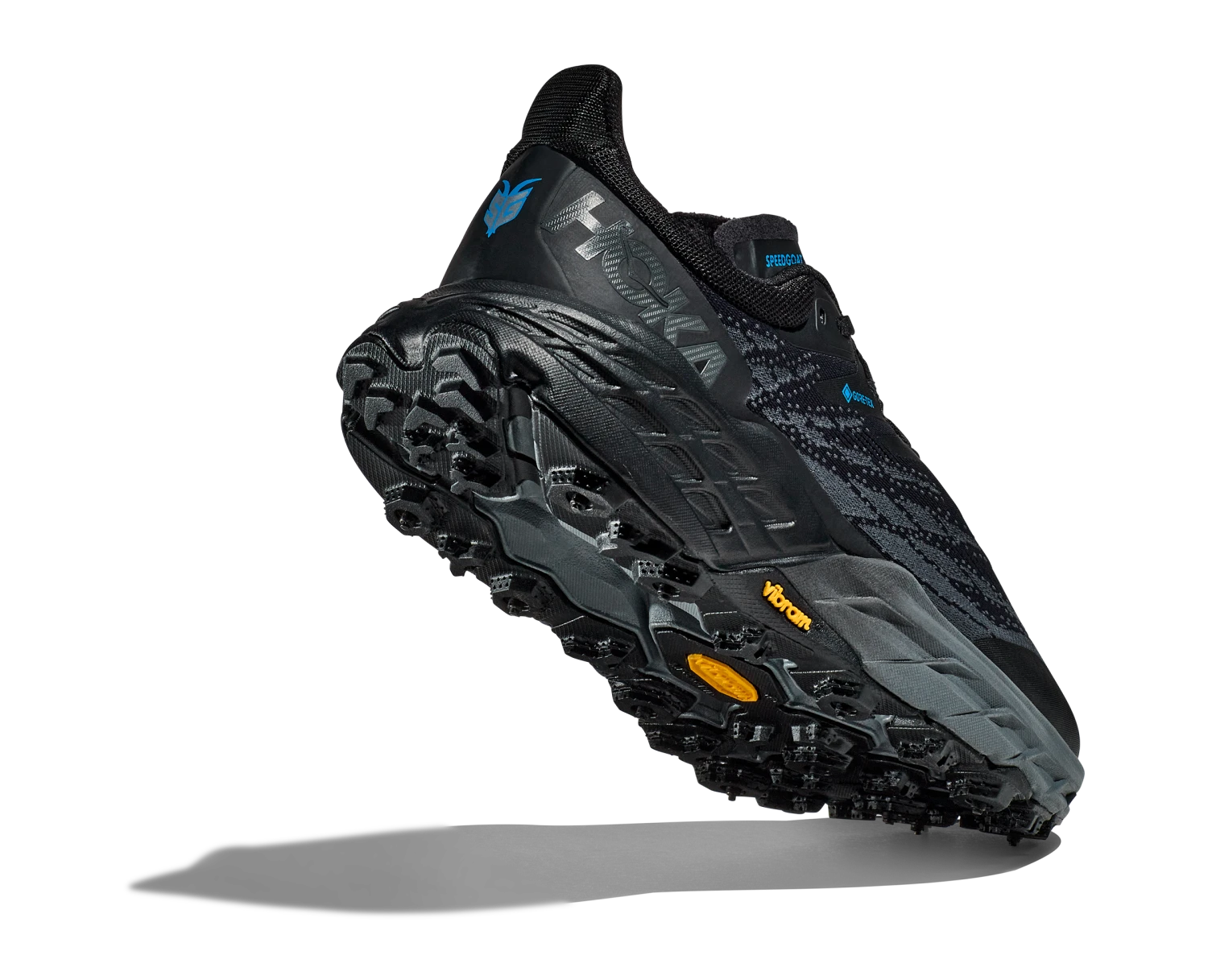 Hoka Men's Speedgoat 5 GTX SPIKE (BBLC - Black/Black) 3 Hoka Men's Speedgoat 5 GTX SPIKE (BBLC - Black/Black) - Image 3