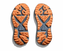 Hoka Women's Stinson 7 (GSP - Grey Skies/Pale Tangerine) -Shoes Fashion Store 1141531 GSP 7