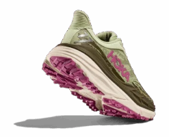 Hoka Women’s Stinson 7 (SNBT- Seed Green/Beet Root) -Shoes Fashion Store 1141531 SNBT 4