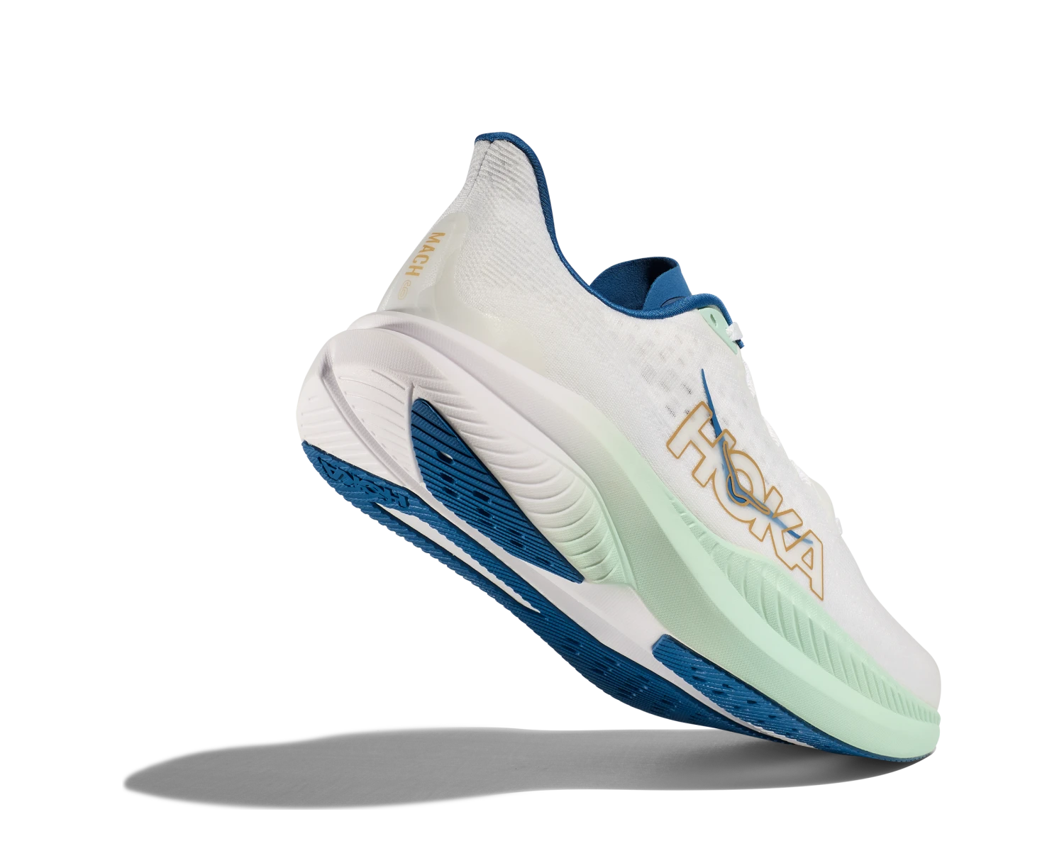 Hoka Men's Mach 6 (FTG - Frost/Gold) 5 Hoka Men's Mach 6 (FTG - Frost/Gold) - Image 5