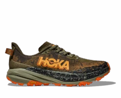 Hoka Men's Speedgoat 6 (AQL - Antique Olive/Squash)