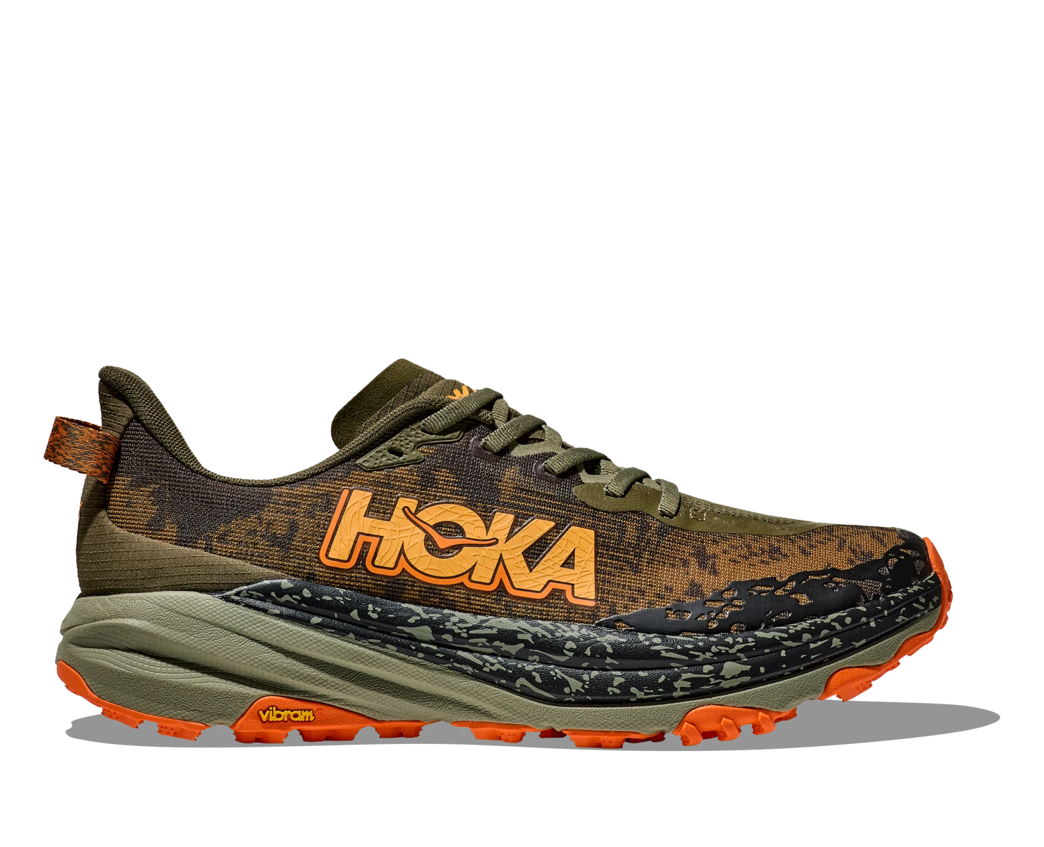 Hoka Men's Speedgoat 6 (AQL - Antique Olive/Squash) 1 Hoka Men's Speedgoat 6 (AQL - Antique Olive/Squash)