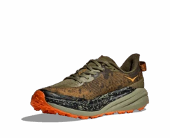 Hoka Men's Speedgoat 6 (AQL - Antique Olive/Squash) 10 Hoka Men's Speedgoat 6 (AQL - Antique Olive/Squash) -Shoes Fashion Store 1147791 AQL 3