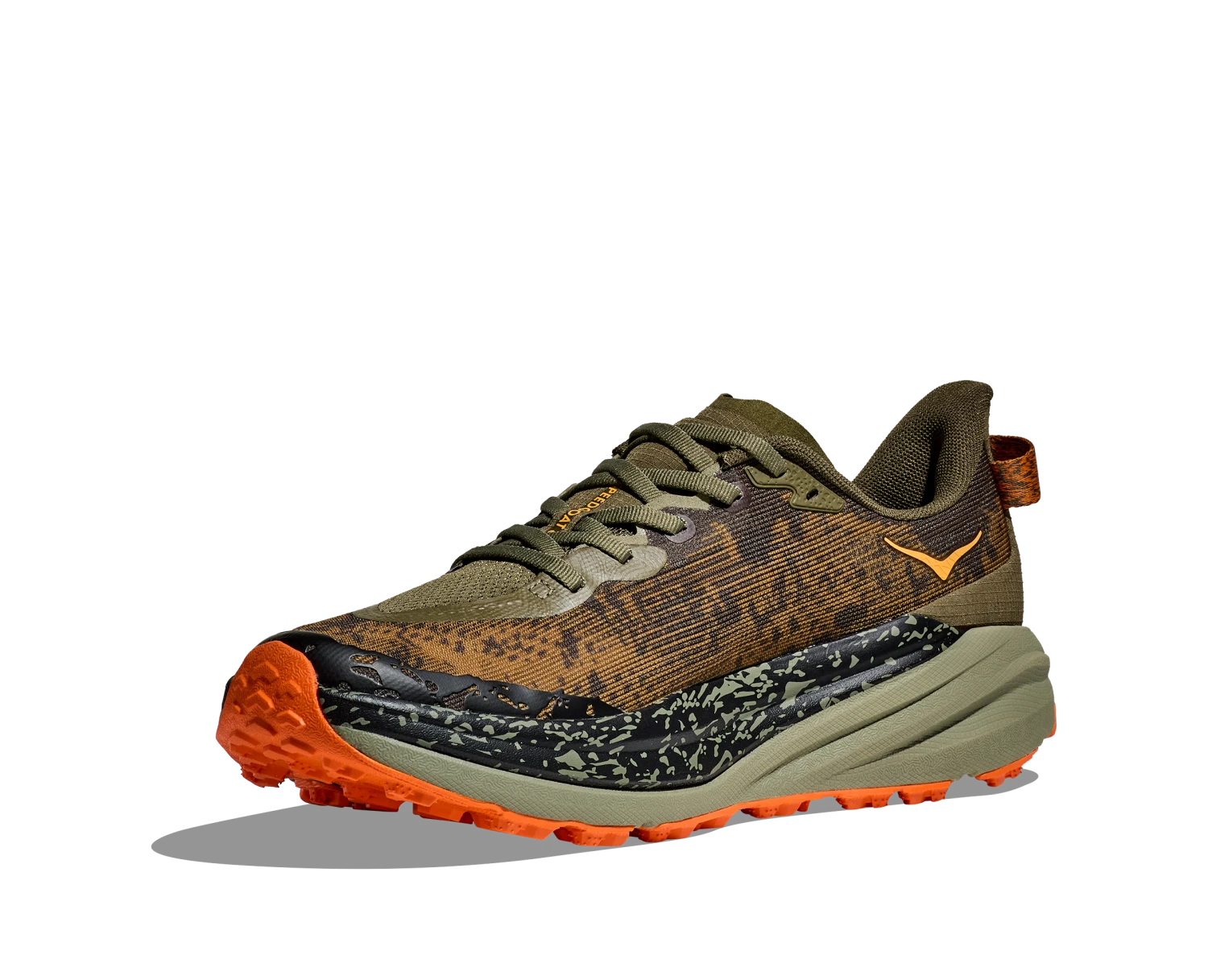 Hoka Men's Speedgoat 6 (AQL - Antique Olive/Squash) 4 Hoka Men's Speedgoat 6 (AQL - Antique Olive/Squash) - Image 4