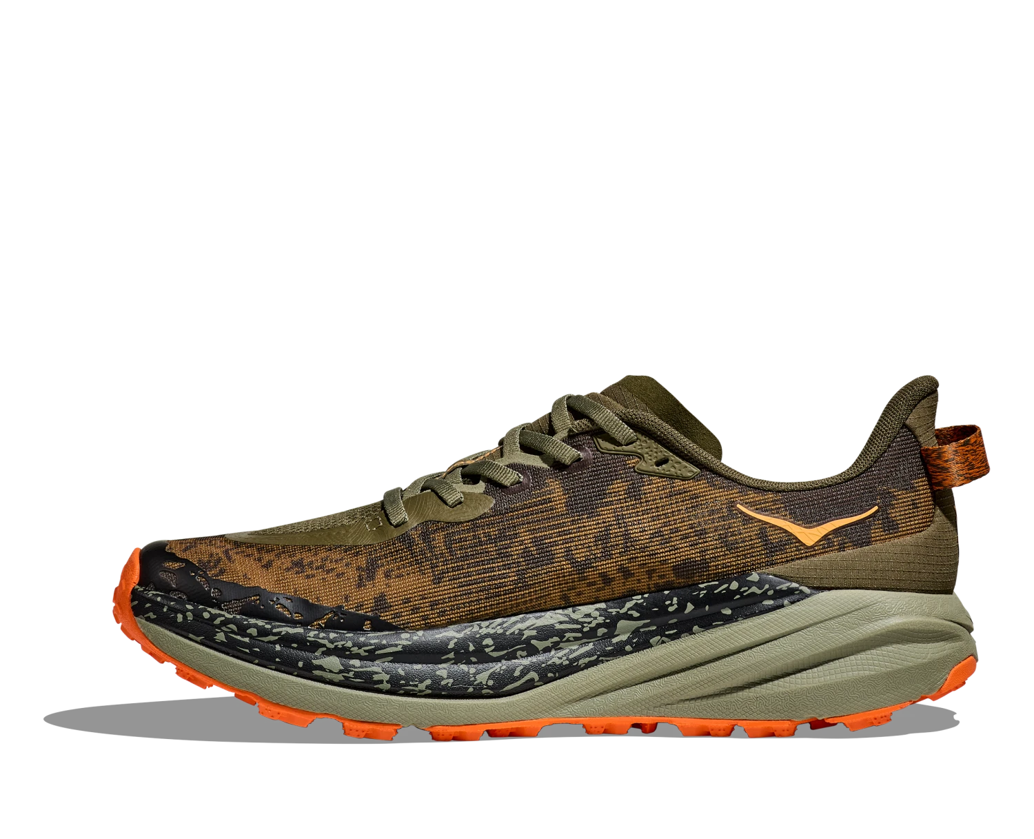 Hoka Men's Speedgoat 6 (AQL - Antique Olive/Squash) 2 Hoka Men's Speedgoat 6 (AQL - Antique Olive/Squash) - Image 2