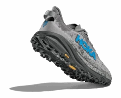 Men's Speedgoat 6 (GCG - Galactic Grey/Hoka Blue) -Shoes Fashion Store 1147791 GCG 4