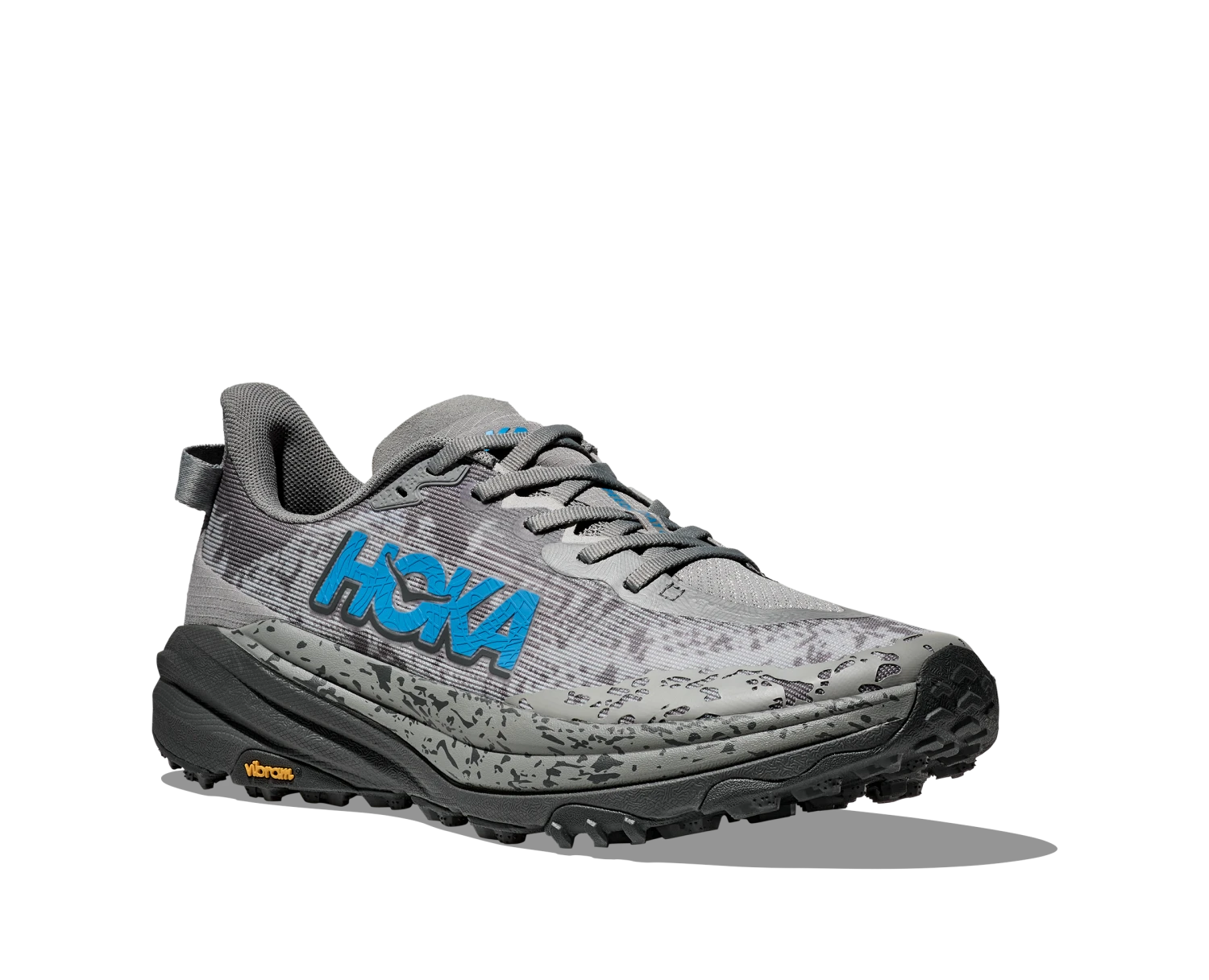 Men's Speedgoat 6 WIDE (GCG - Galactic Grey/Hoka Blue) 3 Men's Speedgoat 6 WIDE (GCG - Galactic Grey/Hoka Blue) - Image 3