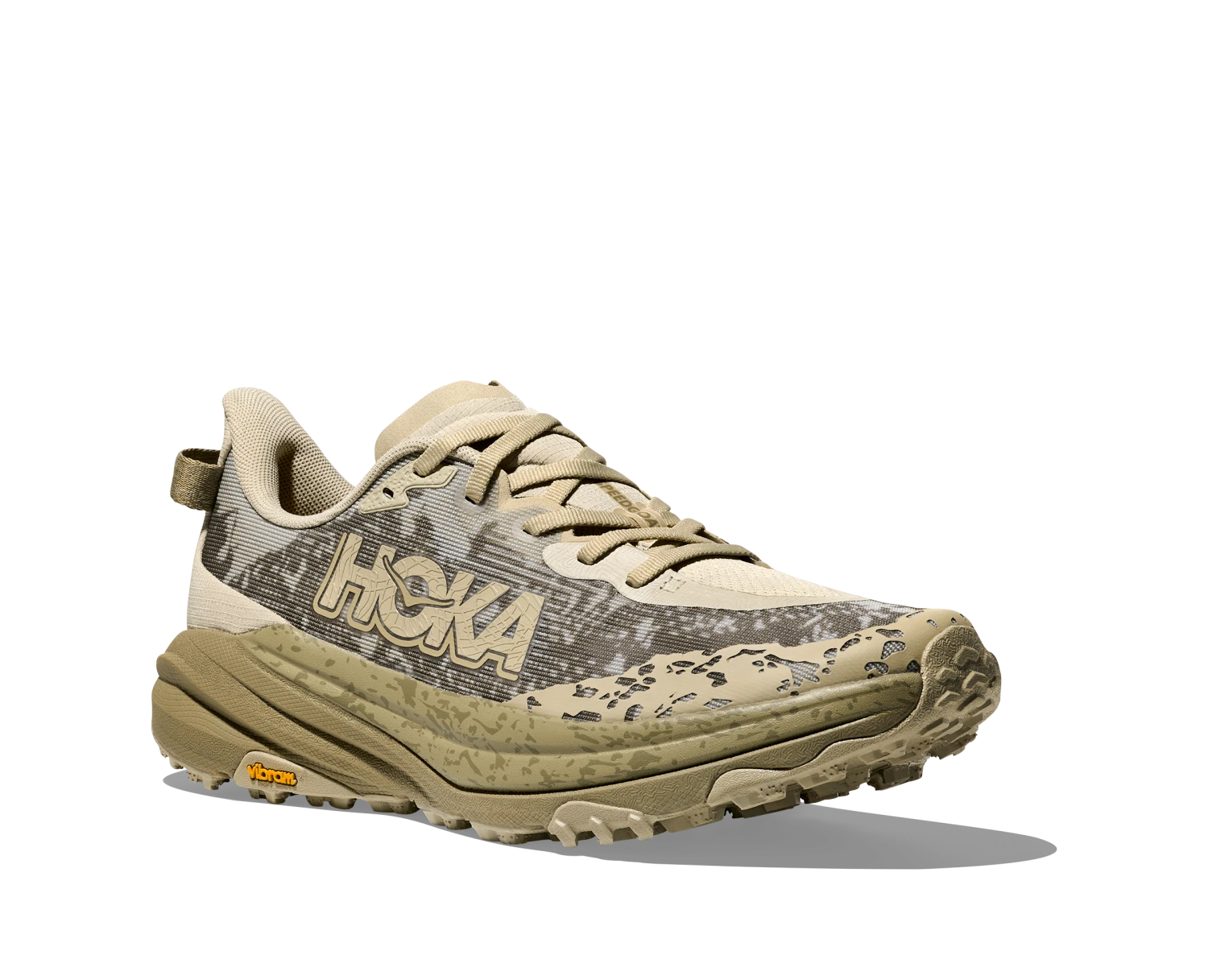Hoka Men's Speedgoat 6 (OSH - Oyster Mushroom/ Wild Mushroom) 3 Hoka Men's Speedgoat 6 (OSH - Oyster Mushroom/ Wild Mushroom) - Image 3