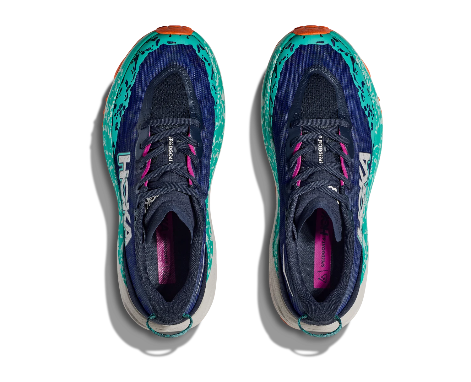 Hoka Women's Speedgoat 6 WIDE (VYM - Varsity Navy/Meteor) 6 Hoka Women's Speedgoat 6 WIDE (VYM - Varsity Navy/Meteor) - Image 6