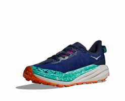 Hoka Women's Speedgoat 6 WIDE (VYM - Varsity Navy/Meteor) 10 Hoka Women's Speedgoat 6 WIDE (VYM - Varsity Navy/Meteor) -Shoes Fashion Store 1147811 VYM 3