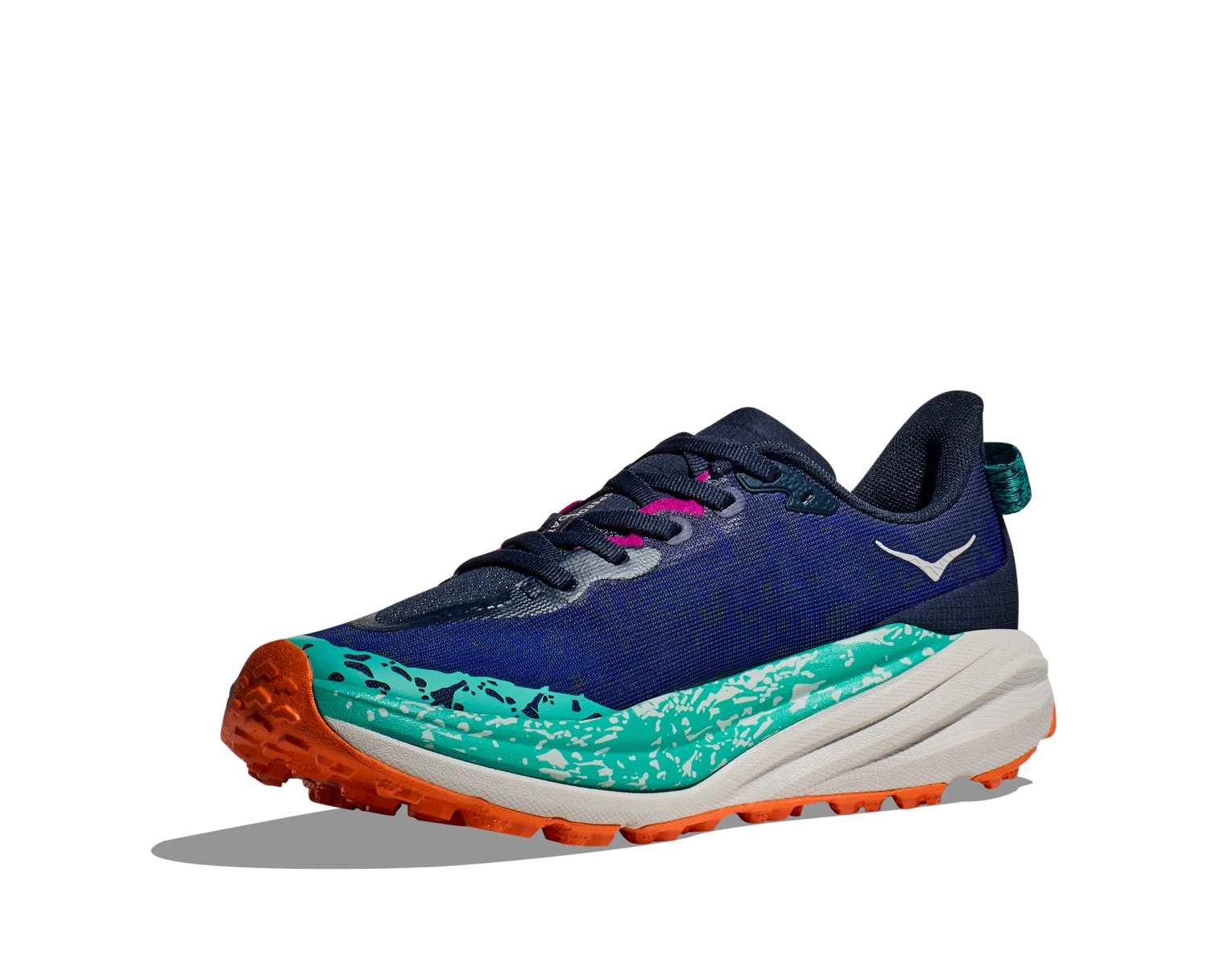 Hoka Women's Speedgoat 6 WIDE (VYM - Varsity Navy/Meteor) 4 Hoka Women's Speedgoat 6 WIDE (VYM - Varsity Navy/Meteor) - Image 4