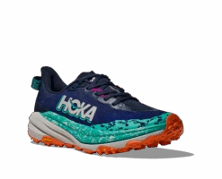 Hoka Women's Speedgoat 6 (VYM - Varsity Navy/Meteor) 9 Hoka Women's Speedgoat 6 (VYM - Varsity Navy/Meteor) -Shoes Fashion Store 1147811 VYM 6 1