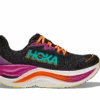 Hoka Women's Skyward X (BCQ - Black/Electric Aqua)