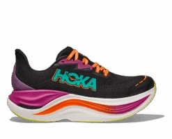 Hoka Women's Skyward X (BCQ - Black/Electric Aqua)