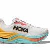 Hoka Women's Skyward X (BSW - Blanc De Blanc/Swim Day)