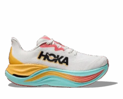 Hoka Women's Skyward X (BSW - Blanc De Blanc/Swim Day)
