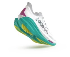 Hoka Women’s Mach X 2 (FCQ - Frost/Electric Aqua) -Shoes Fashion Store 1155120 FCQ 4