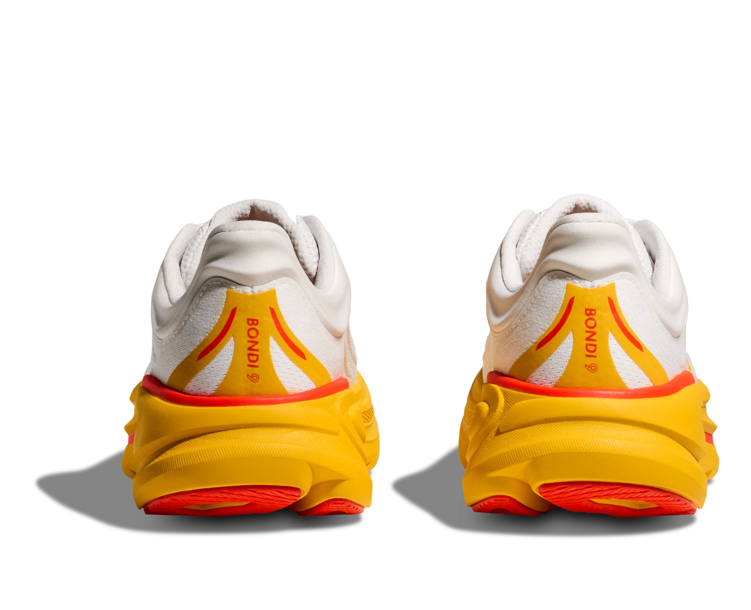 Hoka Men's Bondi 9 (FNF - Frost/Sunflower) 6 Hoka Men's Bondi 9 (FNF - Frost/Sunflower) - Image 6