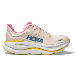 Hoka Women's Bondi 9 WIDE (ALBST - Alabaster/Birch)