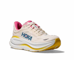 Hoka Women's Bondi 9 WIDE (ALBST - Alabaster/Birch) -Shoes Fashion Store 1162012 ALBST 6