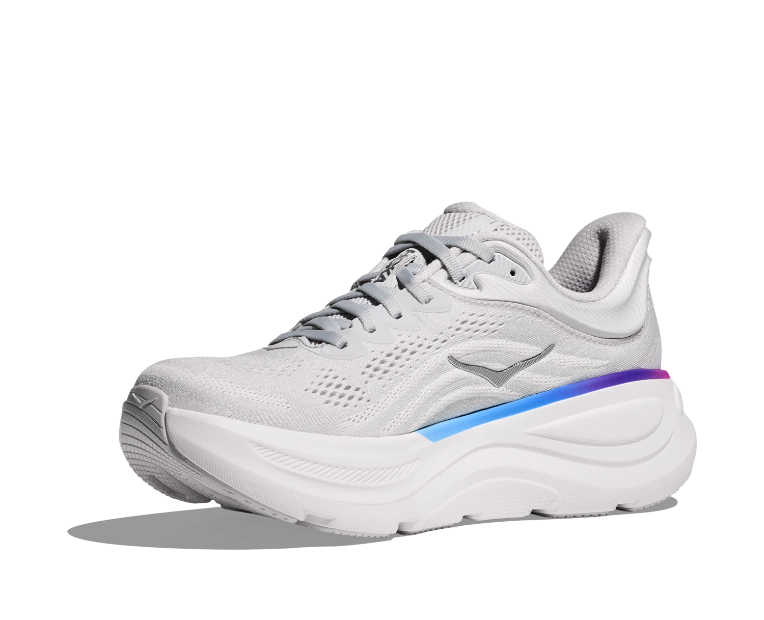 Hoka Women's Bondi 9 WIDE (CYWH - Cosmic Grey/White) 4 Hoka Women's Bondi 9 WIDE (CYWH - Cosmic Grey/White) - Image 4