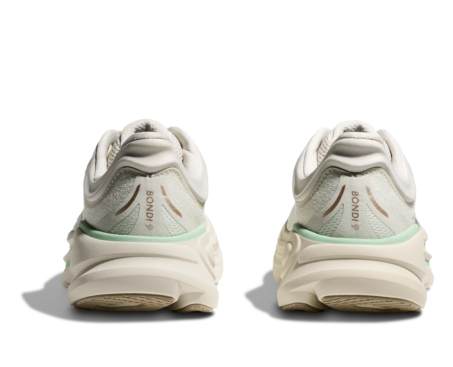 Hoka Women's Bondi 9 (TLSL - Truffle Salt/Sea Glass) 6 Hoka Women's Bondi 9 (TLSL - Truffle Salt/Sea Glass) - Image 6