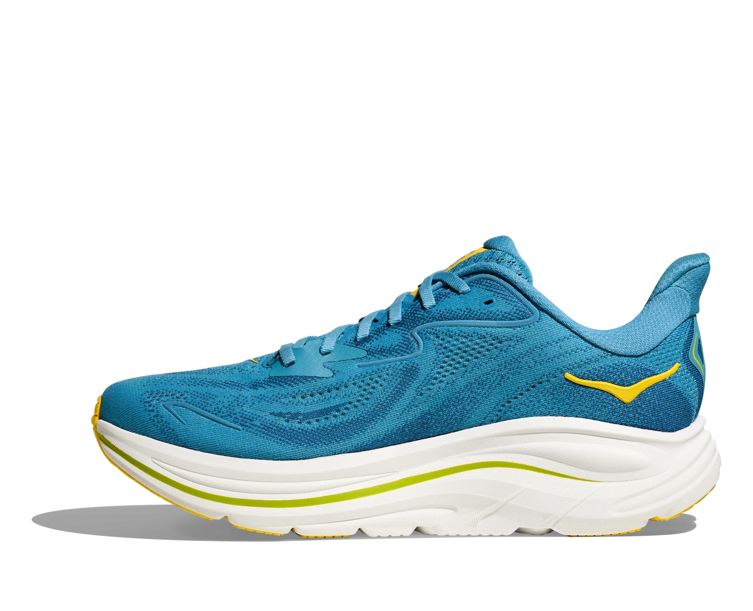 Hoka Men's Clifton 10 WIDE (ALF - Alpine Blue/Foggy Night) 2 Hoka Men's Clifton 10 WIDE (ALF - Alpine Blue/Foggy Night) - Image 2