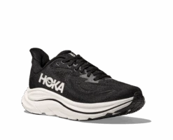 Hoka Men's Clifton 10 (BWHT - Black/White) -Shoes Fashion Store 1162030 BWHT 6
