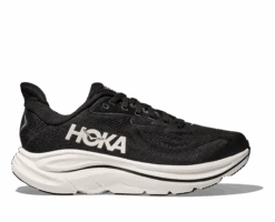 Hoka Women's Clifton 10 WIDE (BWHT - Black/White)