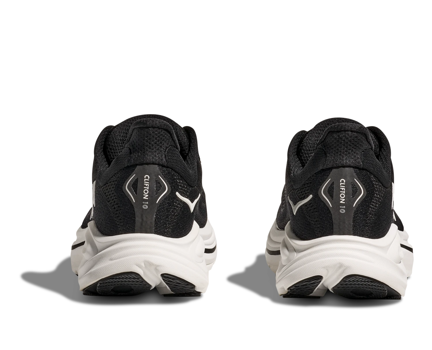 Hoka Women's Clifton 10 WIDE (BWHT - Black/White) 5 Hoka Women's Clifton 10 WIDE (BWHT - Black/White) - Image 5