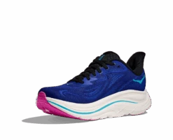 Hoka Women's Clifton 10 WIDE (NYL - Night Sky/Ultramarine) -Shoes Fashion Store 1162031 NYL 3 5f632fd7 501b 4788 bb3d dfd940531214