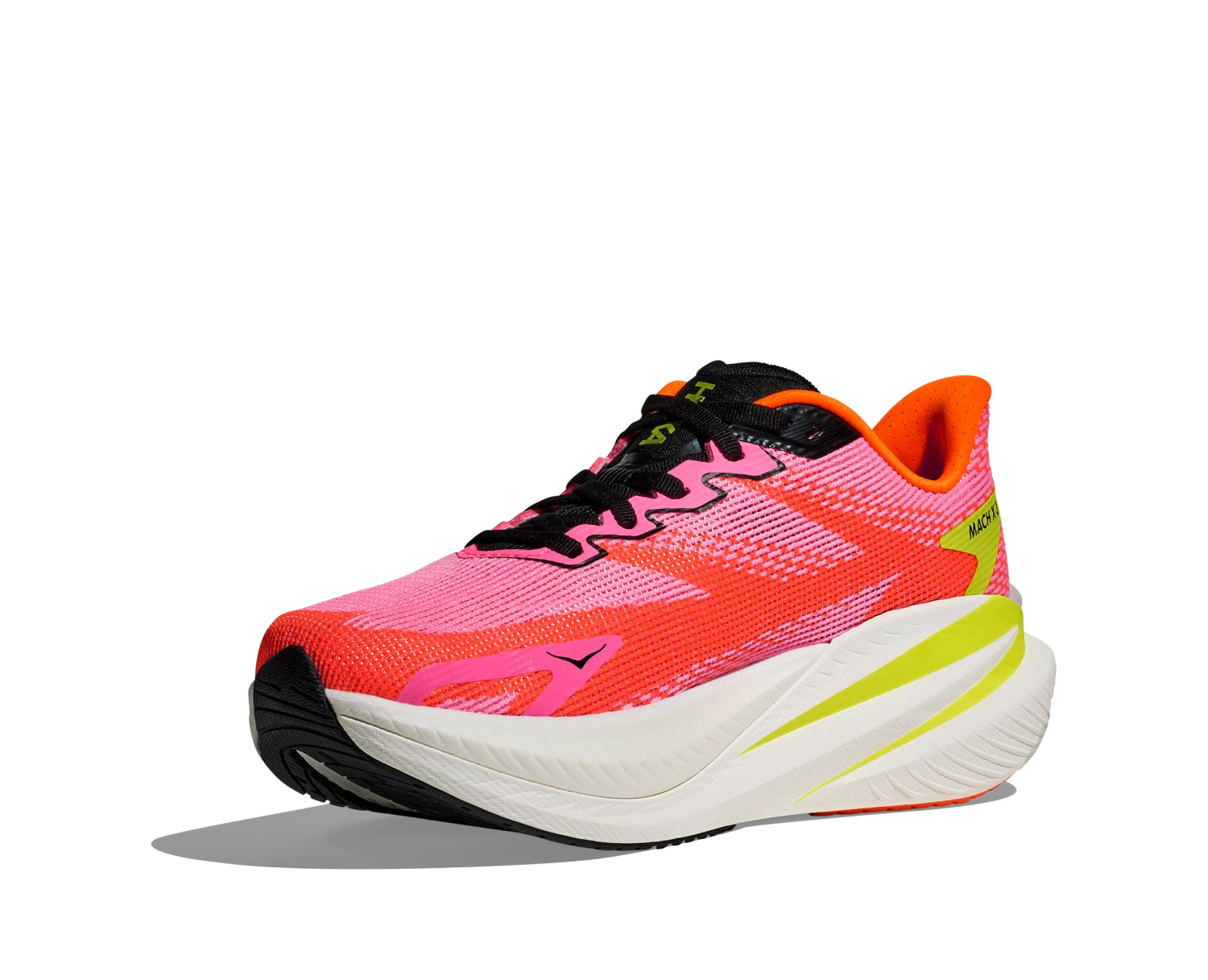 Hoka Women's Mach X 3 (NNRS - Neon Rose/Neon Tangerine) 4 Hoka Women's Mach X 3 (NNRS - Neon Rose/Neon Tangerine) - Image 4