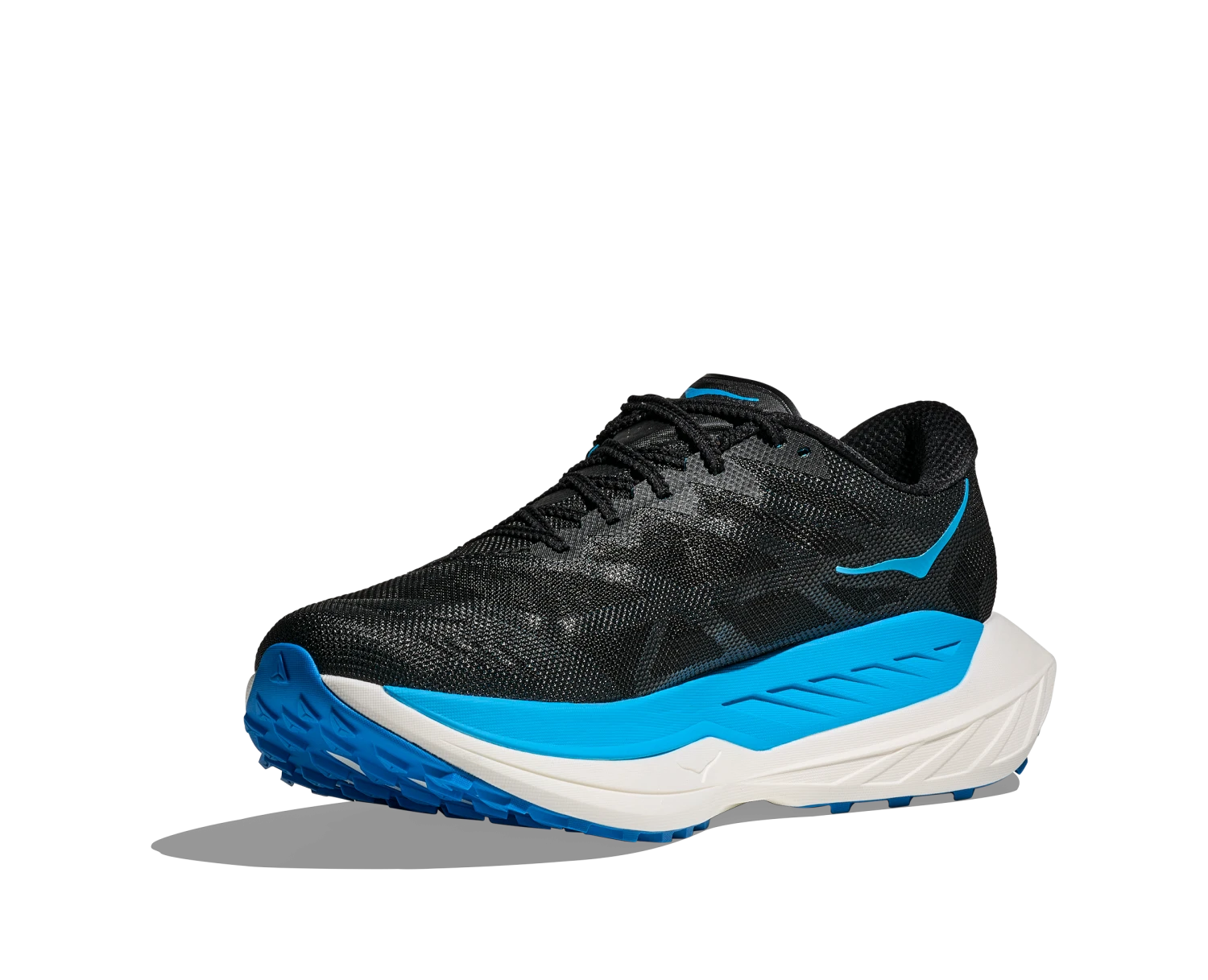 Hoka Men's Rocket X Trail (BKSK - Black/Skyward Blue) 4 Hoka Men's Rocket X Trail (BKSK - Black/Skyward Blue) - Image 4