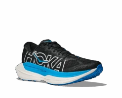 Hoka Women's Rocket X Trail (BKSK - Black/Skyward Blue) -Shoes Fashion Store 1176330 BKSK 6